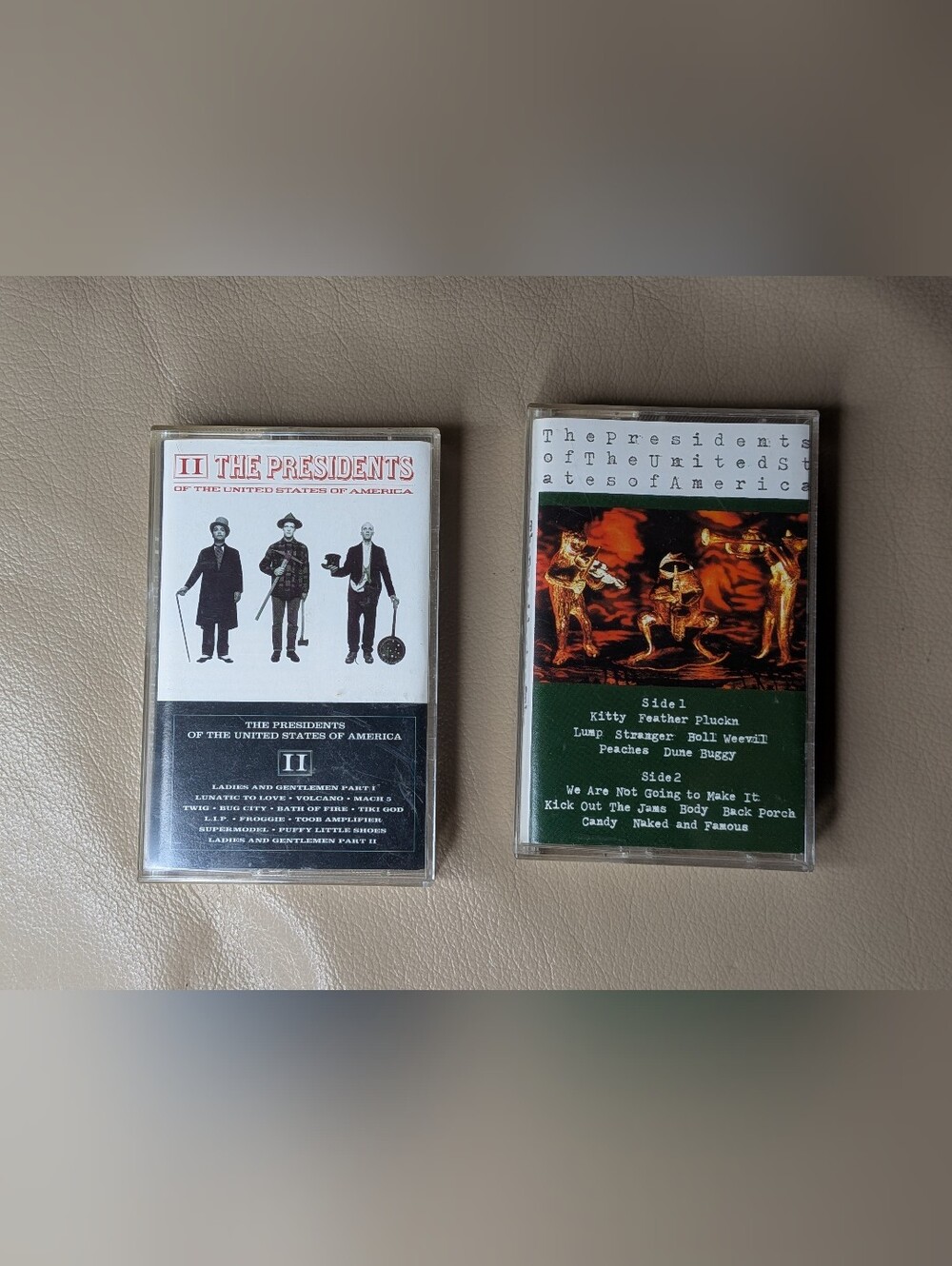 The Presidents of the United States of America II Cassette Tapes